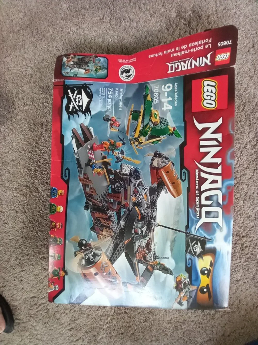 LEGO Ninjago Misfortune's Keep 70605 Building Kit (754 Piece)